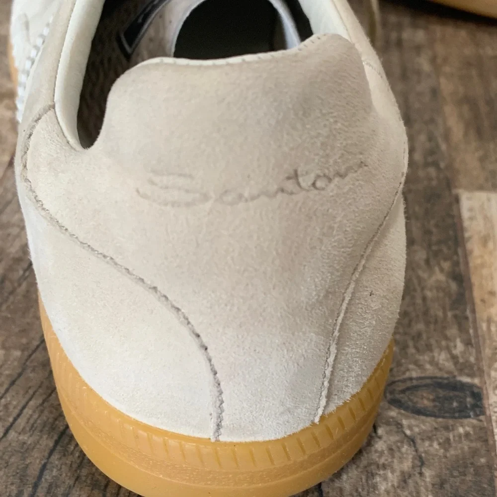 SANTONI Beige Sneakers - Picture 8 of 11